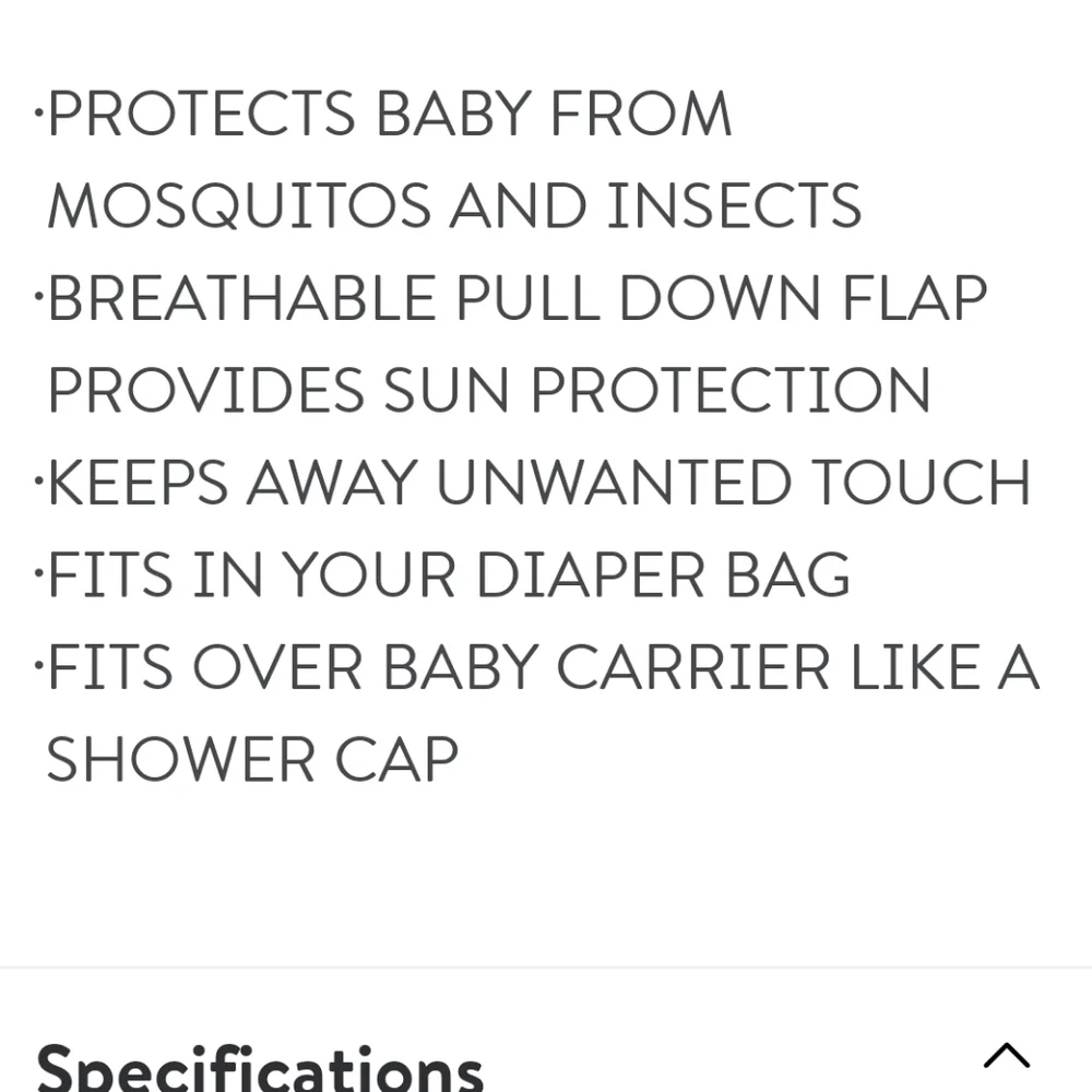 Infant carrier cover